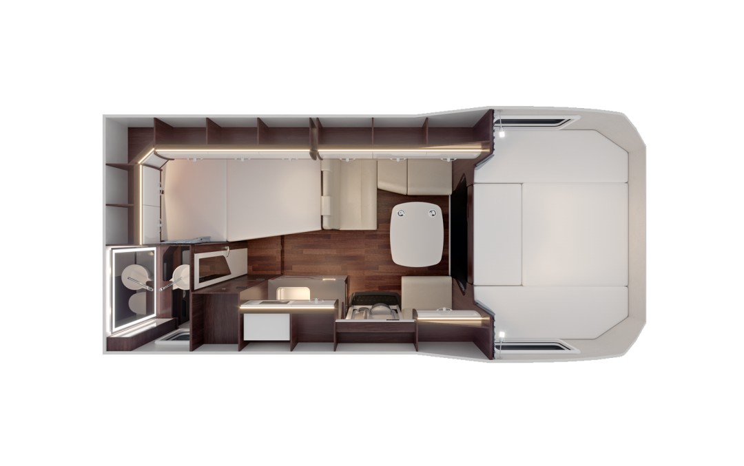 這可能是2022年設計最合理的房車了！