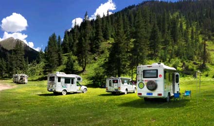 最適合夏季出行的4大打卡地！一定要開著房車去！